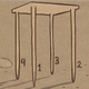 Imagen para el artículo titulado Cómo arreglar una mesa que cojea, según las matemáticas